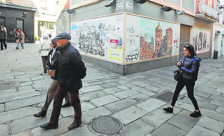 Local de la calle Pintores que ha alquilado 'Ale-Hop'.