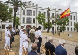 Acto en la subdelegación de Defensa en Cáceres por su 25 aniversario, celebrado en el año 2021.