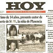 El crimen de Plasencia se resolvió al aparecer el cadáver.