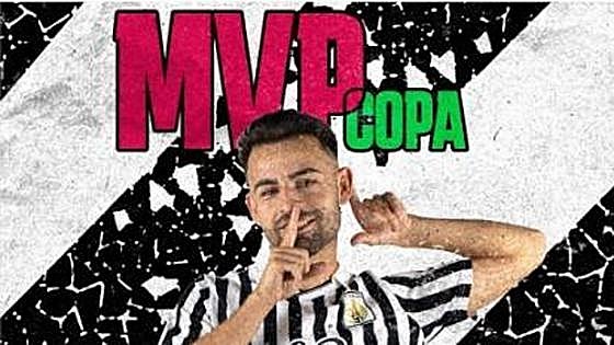 Sergio, MVP en el último partido de la Copa Extremadura