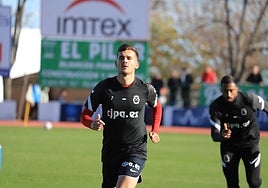 Abraham Pozo se despidió este jueves del Montijo tras un año y medio en sus filas.