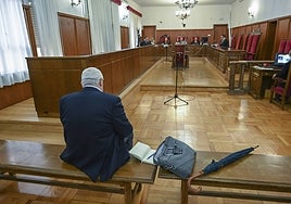 El acusado, en la sesión de este lunes.