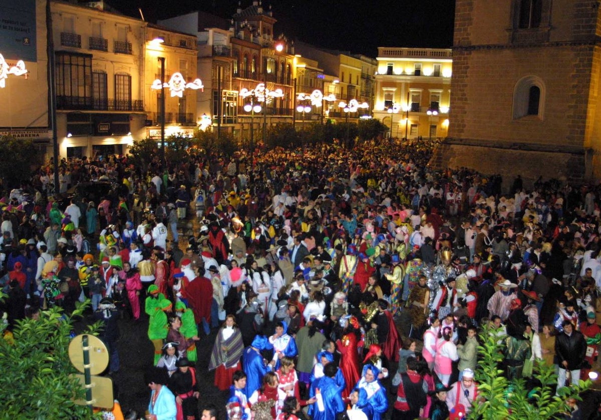 Pregoneros del Carnaval de Badajoz a lo largo de los años