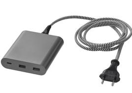 Cargador USB Askstrom 40W que ha retirado Ikea por riesgo de quemaduras térmicas y descargas eléctricas.