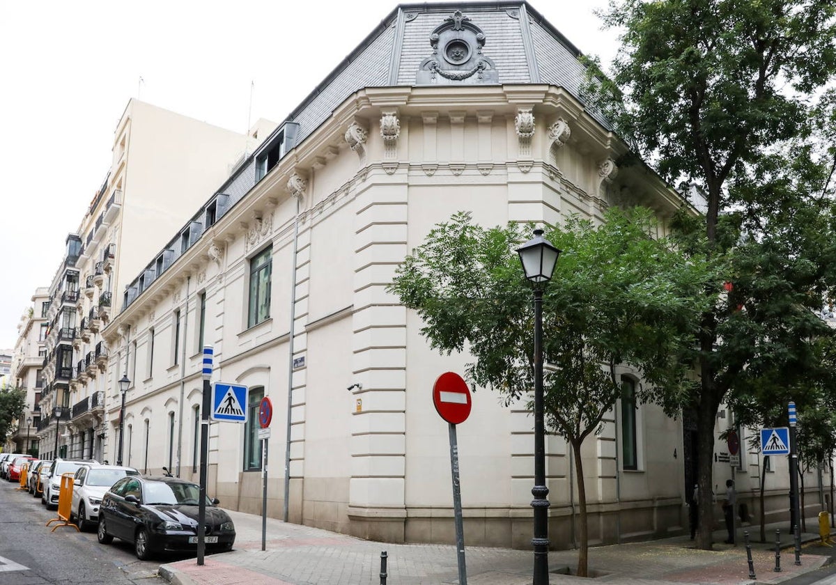 Sede de la Fiscalía Anticorrupción en Madrid.