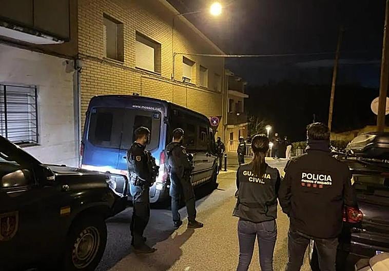 Operación policial contra el yihadismo.
