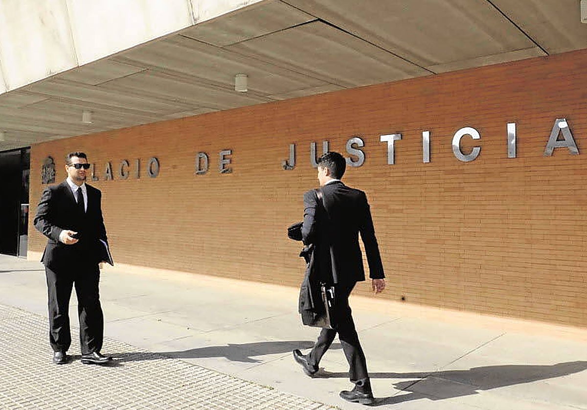 Palacio de Justicia de Mérida, donde se ha celebrado la vista.