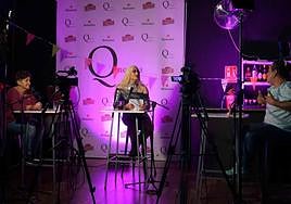 Grabación del video-podcast en Discoteca Quercus