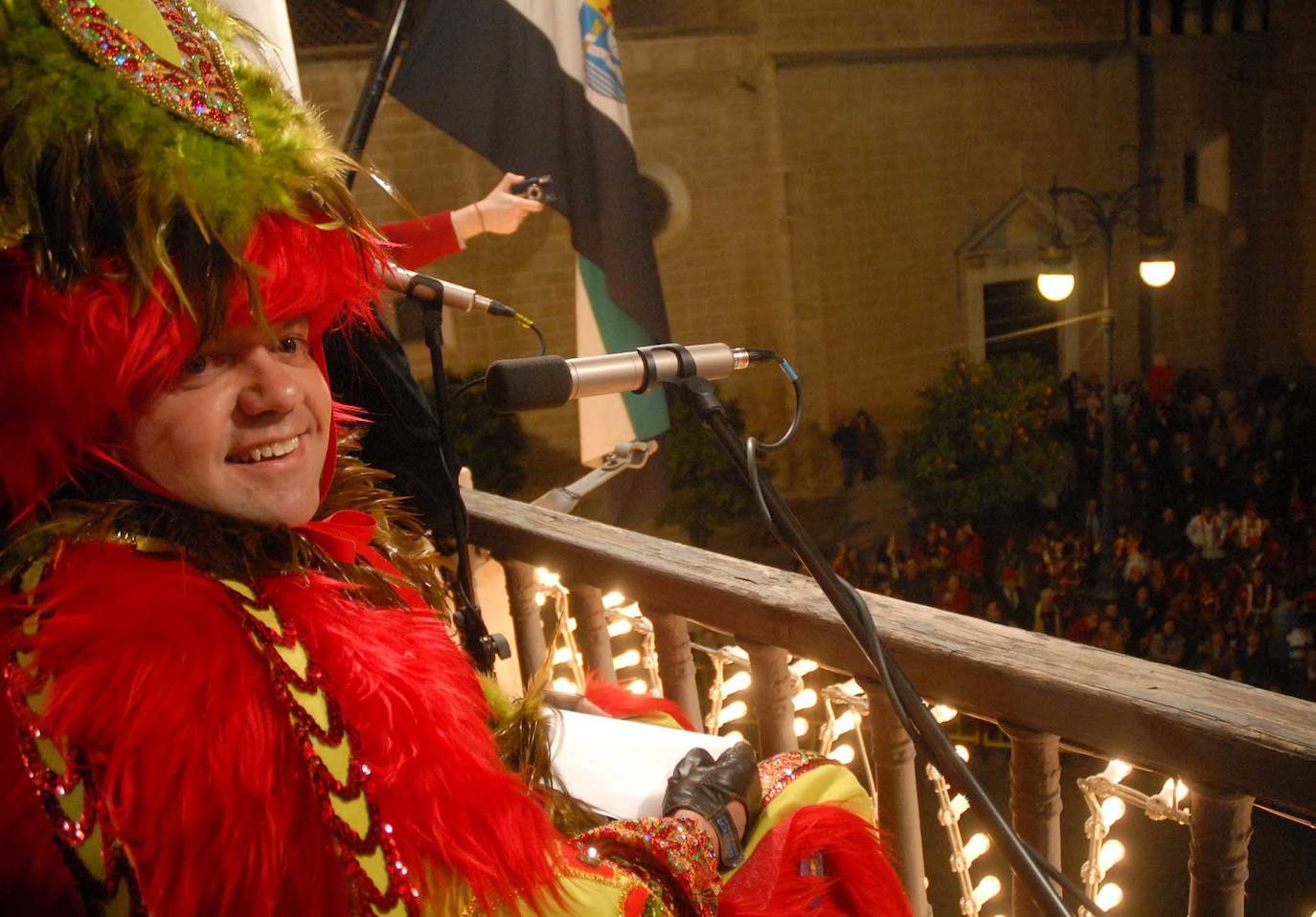 Pregoneros del Carnaval de Badajoz a lo largo de los años