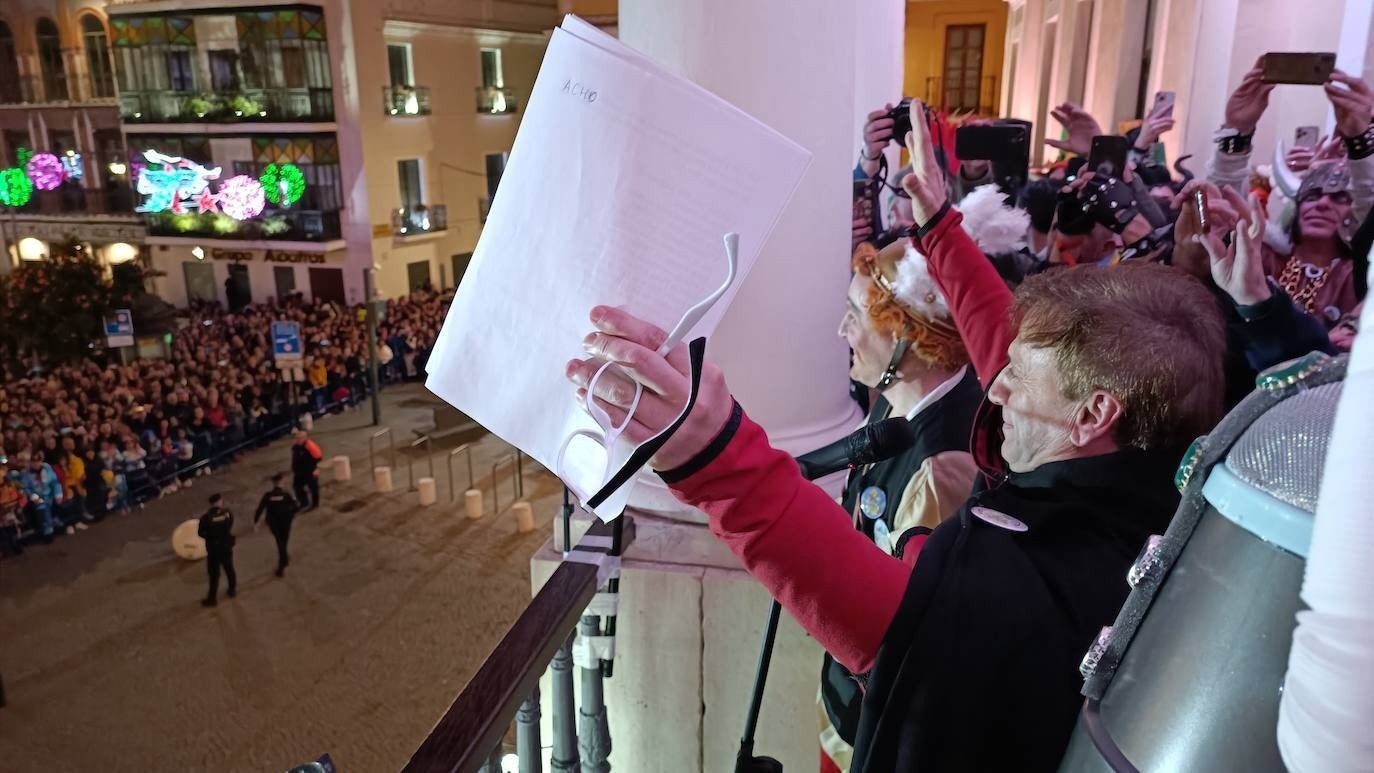 Pregoneros del Carnaval de Badajoz a lo largo de los años