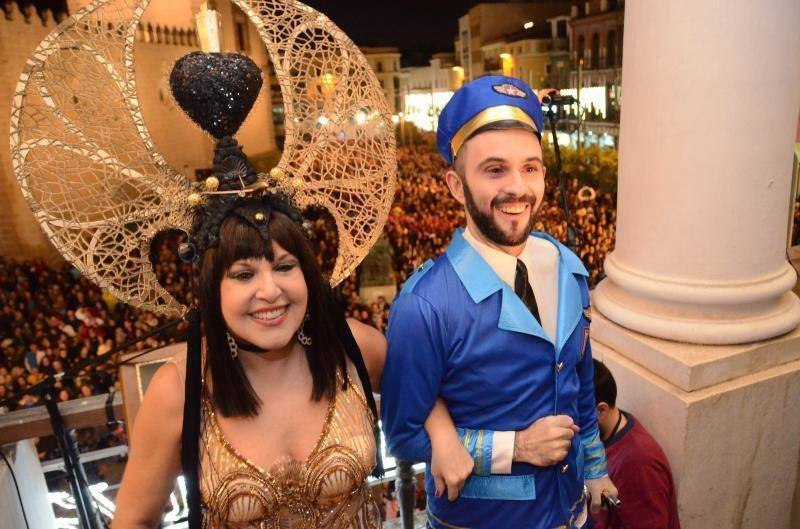 Pregoneros del Carnaval de Badajoz a lo largo de los años