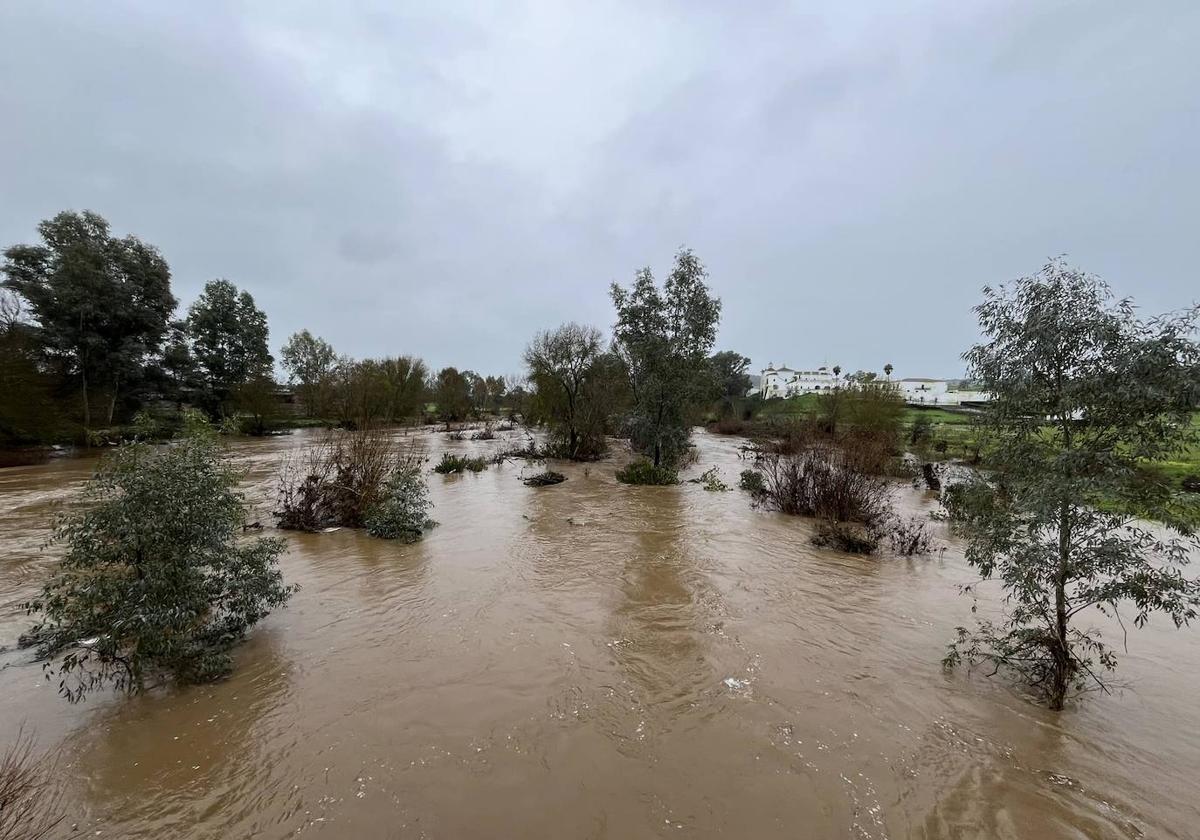 La borrasca Juan deja copiosas lluvias en Extremadura