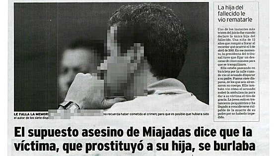 Mató al hombre que prostituyó a su hija