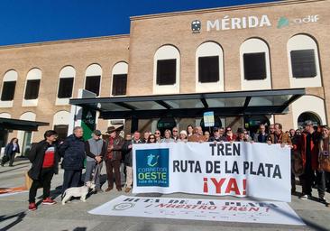 Cientos de personas reclaman el regreso del tren Ruta de la Plata