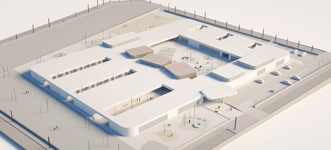 Así será el nuevo Colegio de Educación Especial Los Ángeles de Badajoz