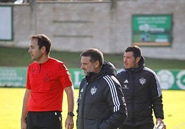 Julio Cobos en el derbi del pasado domingo.