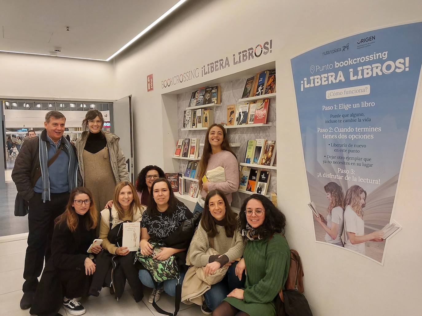 Bookcrossing en el Ruta de la Plata