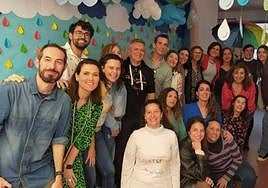 Equipo docente del colegio Nuestra Señora de Fátima durante la fase del sueño desarrollada el curso pasado.