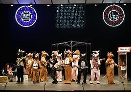 Primer día del Concurso de murgas del Carnaval