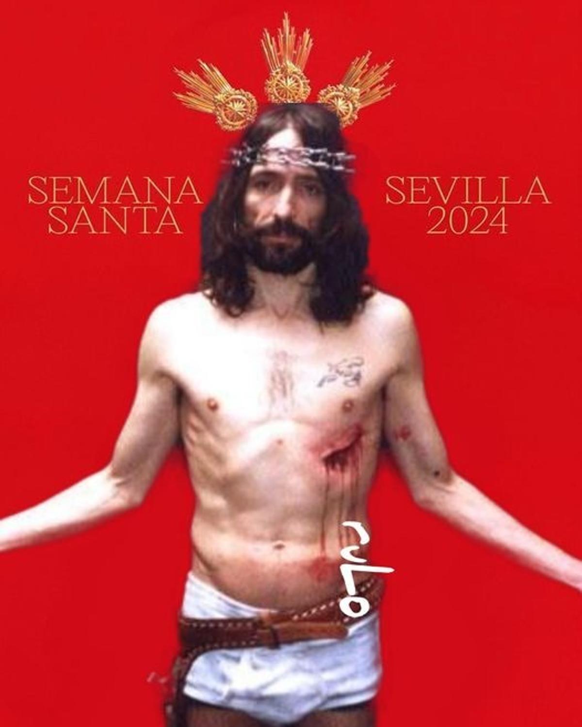 Polémica en España: el cartel de Semana Santa en Sevilla incendia las redes