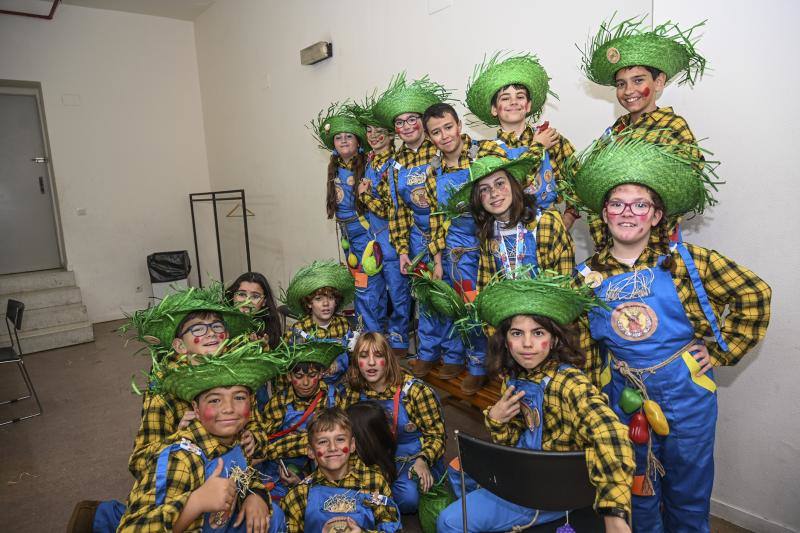 Las mejores imágenes del certamen de Murgas Infantil y Juvenil del Carnaval de Badajoz 2024 (II)