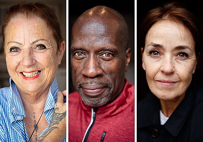 Leoni Nghauia, neozelandesa-maorí, Walter Webb y Elene.