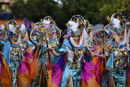 Desfile del Carnaval de Badajoz. Foto de archivo.