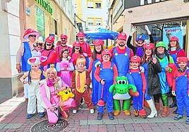 Uno de los grupos de Navalmoral de la Mata.