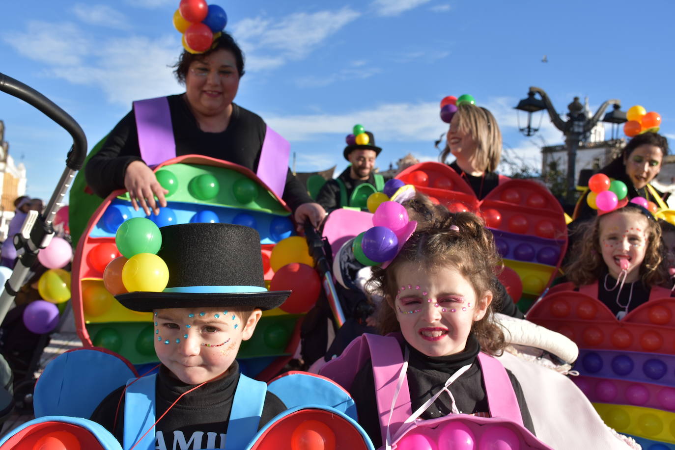 Desfile de comparsas del Carnaval del Buche. Alburquerque 2024