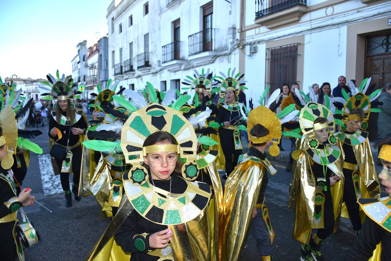 Desfile de comparsas del Carnaval del Buche. Alburquerque 2024