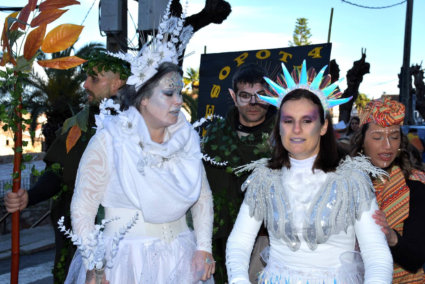 Desfile de comparsas del Carnaval del Buche. Alburquerque 2024