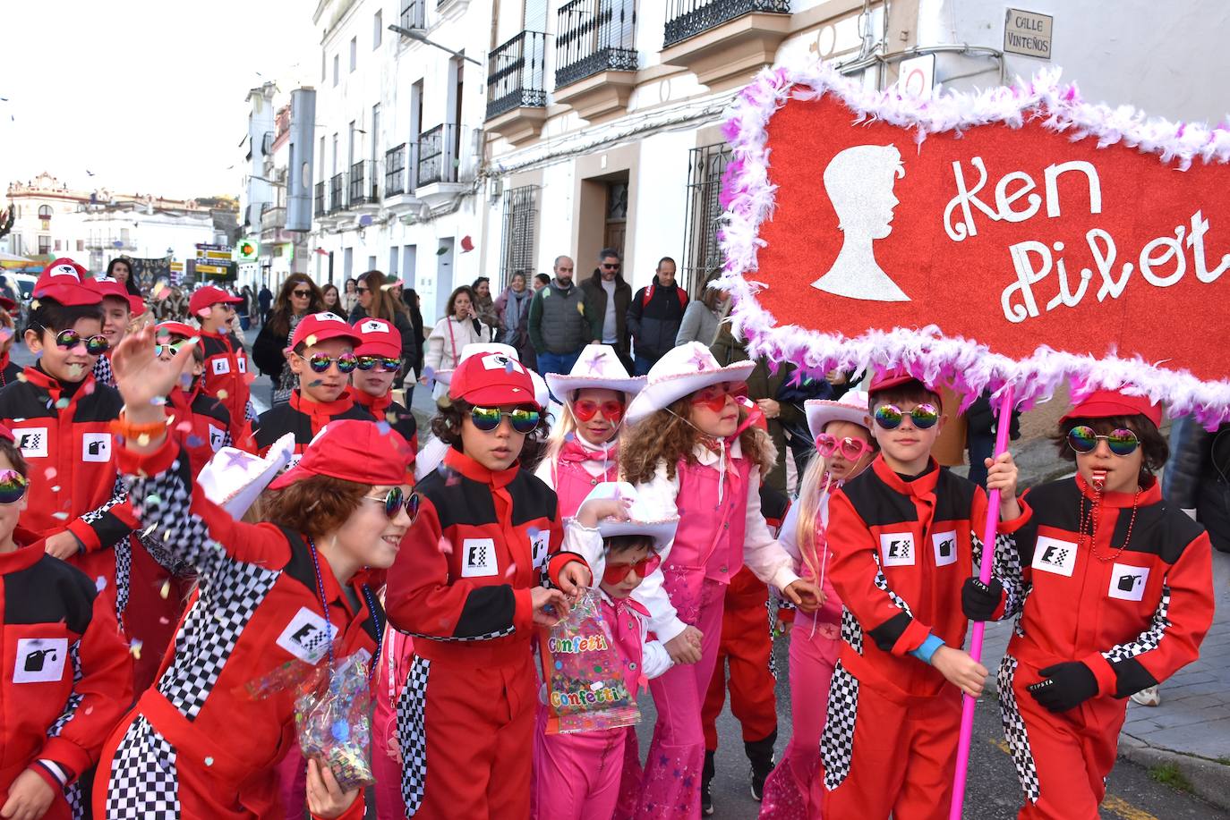 Desfile de comparsas del Carnaval del Buche. Alburquerque 2024
