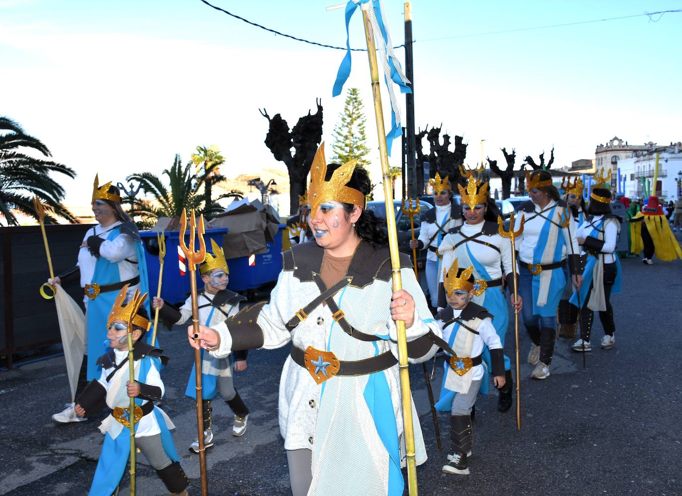 Desfile de comparsas del Carnaval del Buche. Alburquerque 2024