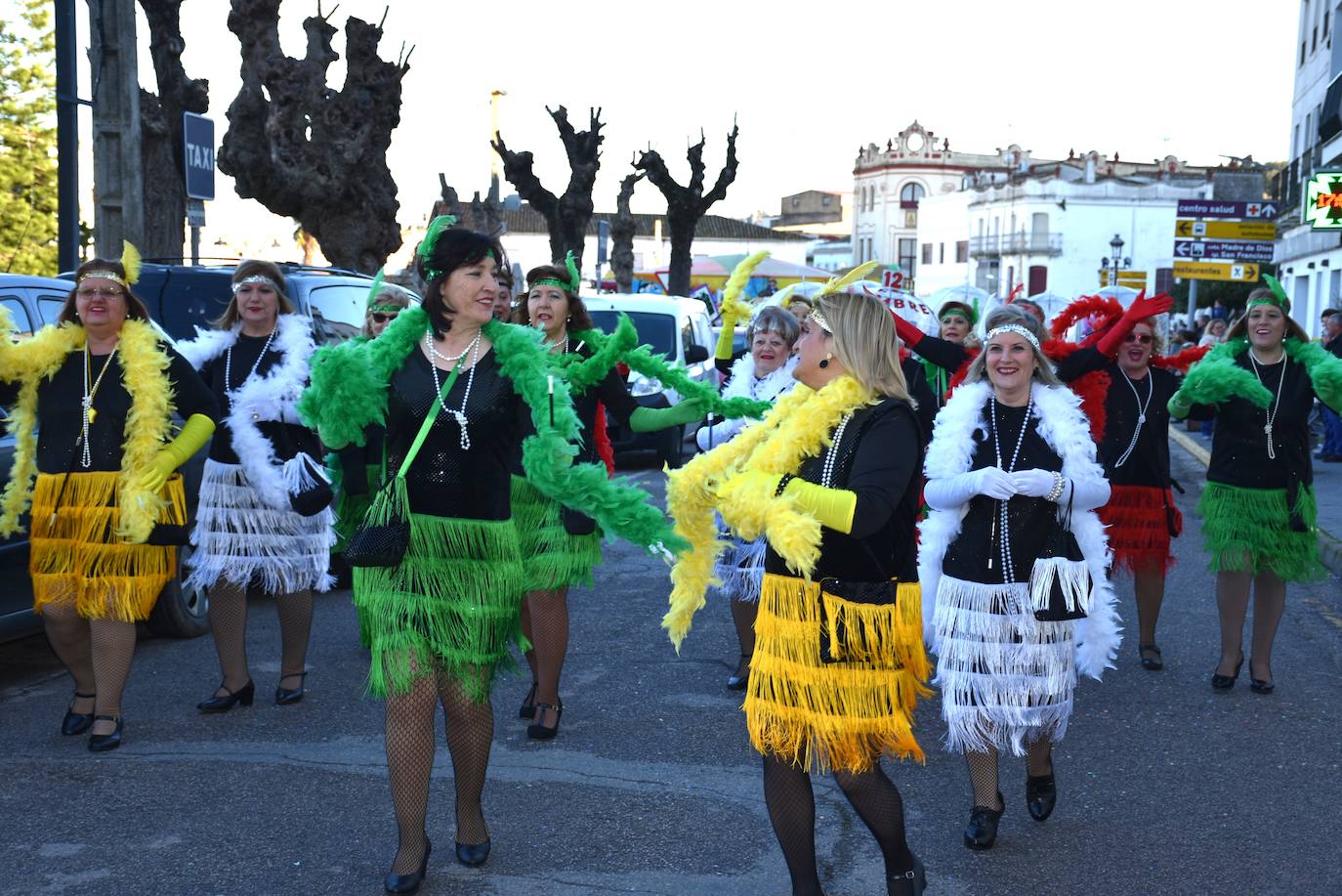 Desfile de comparsas del Carnaval del Buche. Alburquerque 2024