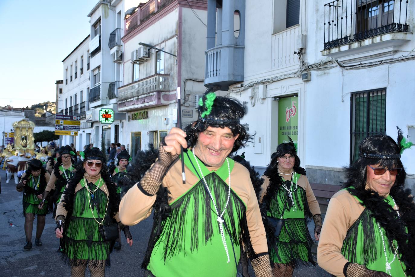 Desfile de comparsas del Carnaval del Buche. Alburquerque 2024