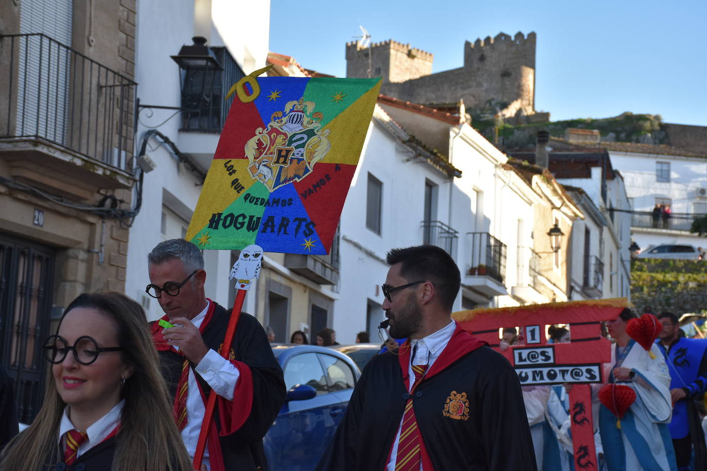 Desfile de comparsas del Carnaval del Buche. Alburquerque 2024