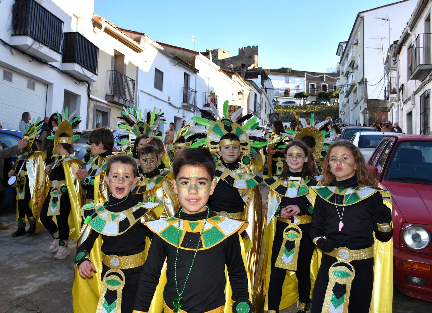 Desfile de comparsas del Carnaval del Buche. Alburquerque 2024