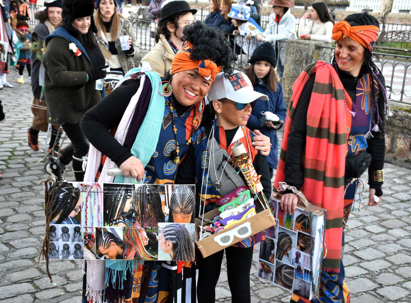 Desfile de comparsas del Carnaval del Buche. Alburquerque 2024