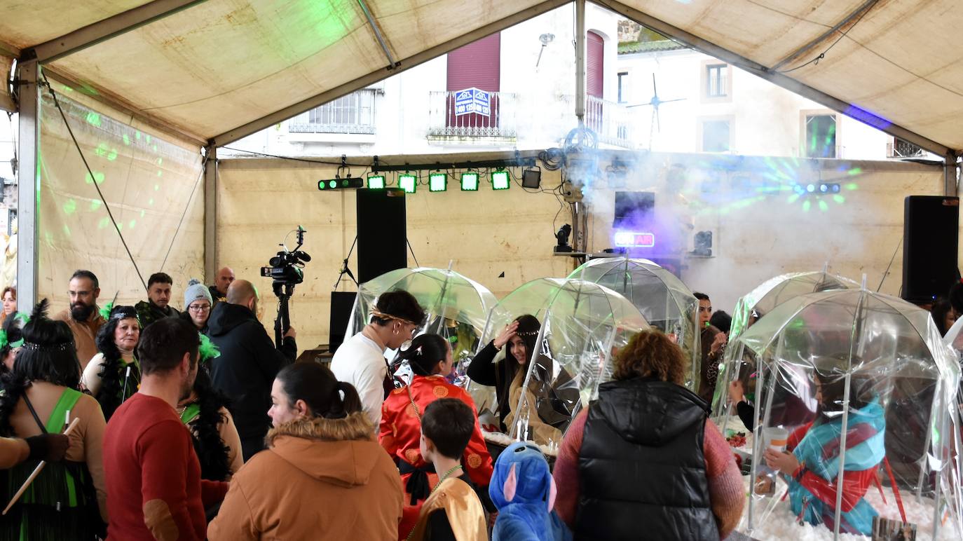 Desfile de comparsas del Carnaval del Buche. Alburquerque 2024