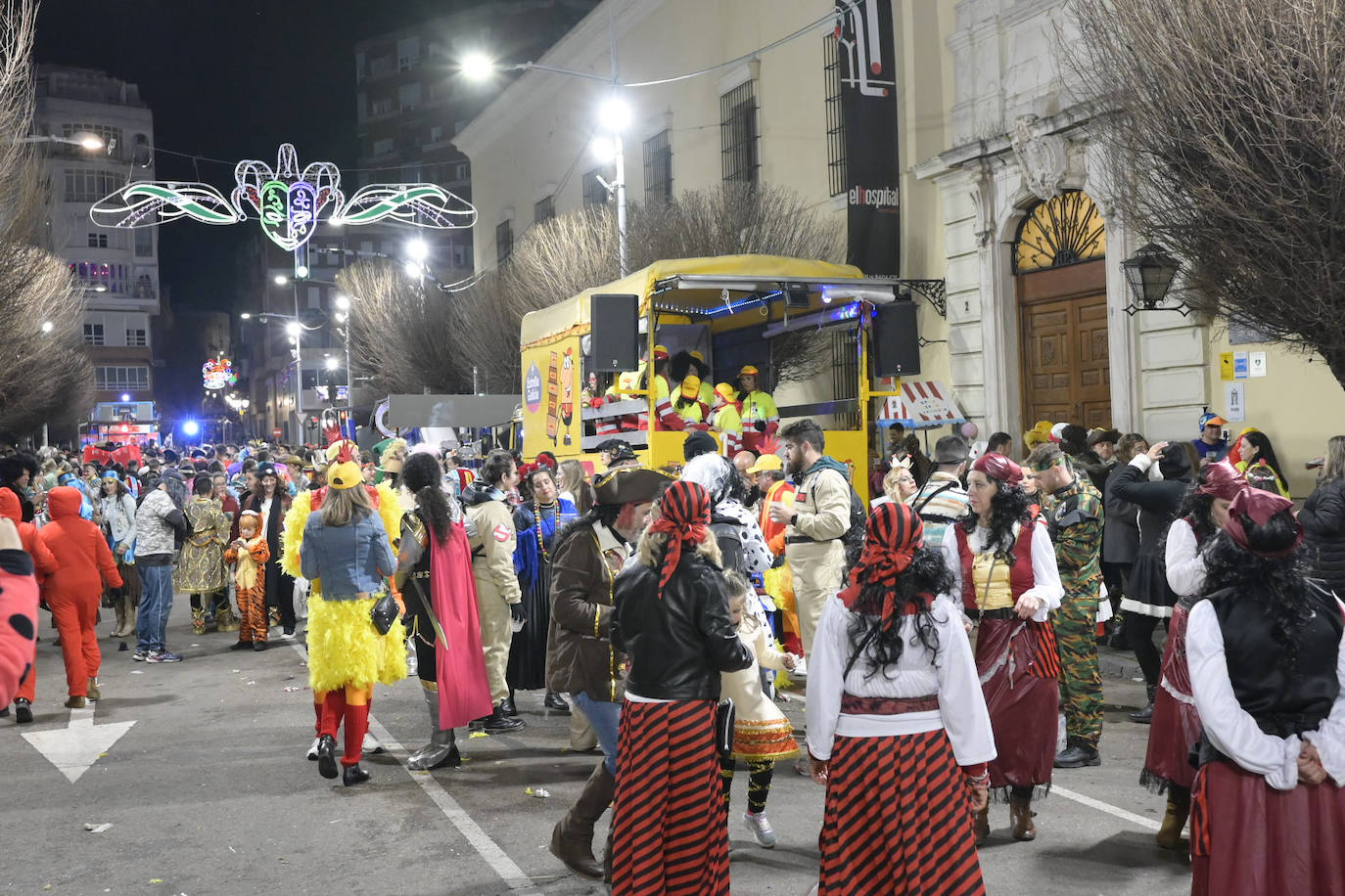 Lo mejor de la primera noche del Carnaval de Badajoz, en imágenes