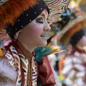 Las mejores imágenes del colorido desfile infantil del Carnaval de Badajoz 2024 (I)