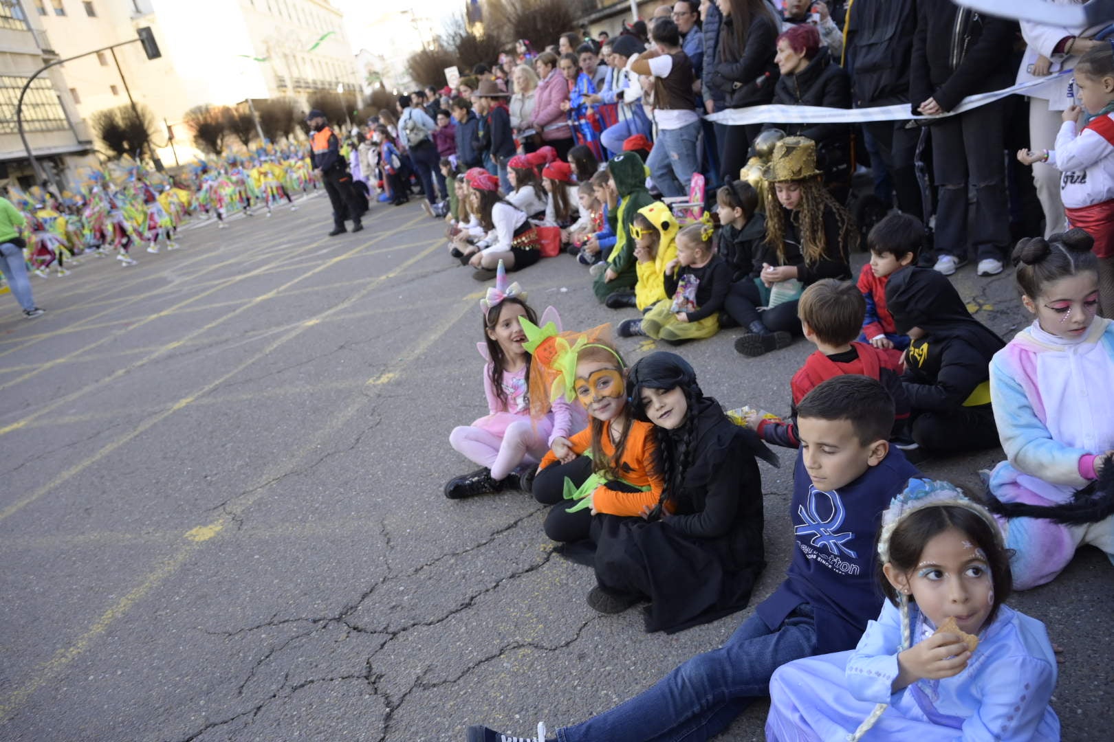 Las mejores imágenes del colorido desfile infantil del Carnaval de Badajoz 2024 (I)