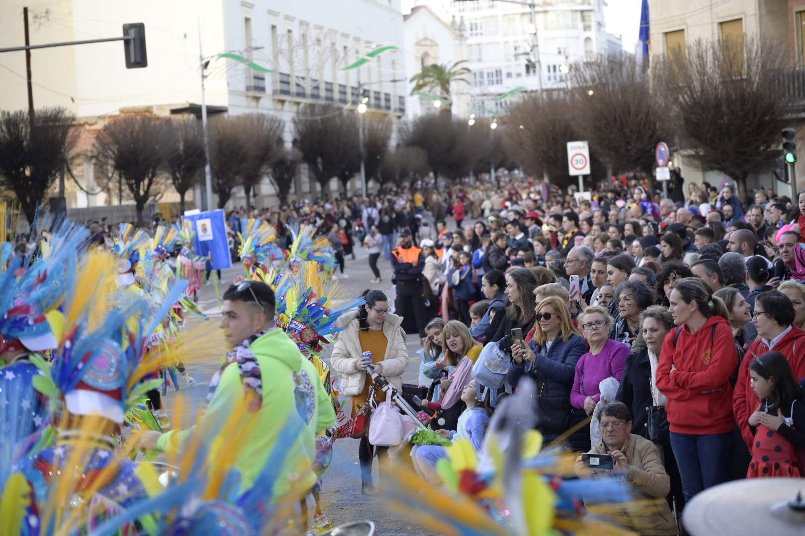 Las mejores imágenes del colorido desfile infantil del Carnaval de Badajoz 2024 (I)