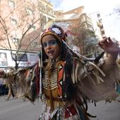 Las mejores imágenes del colorido desfile infantil del Carnaval de Badajoz 2024 (II)