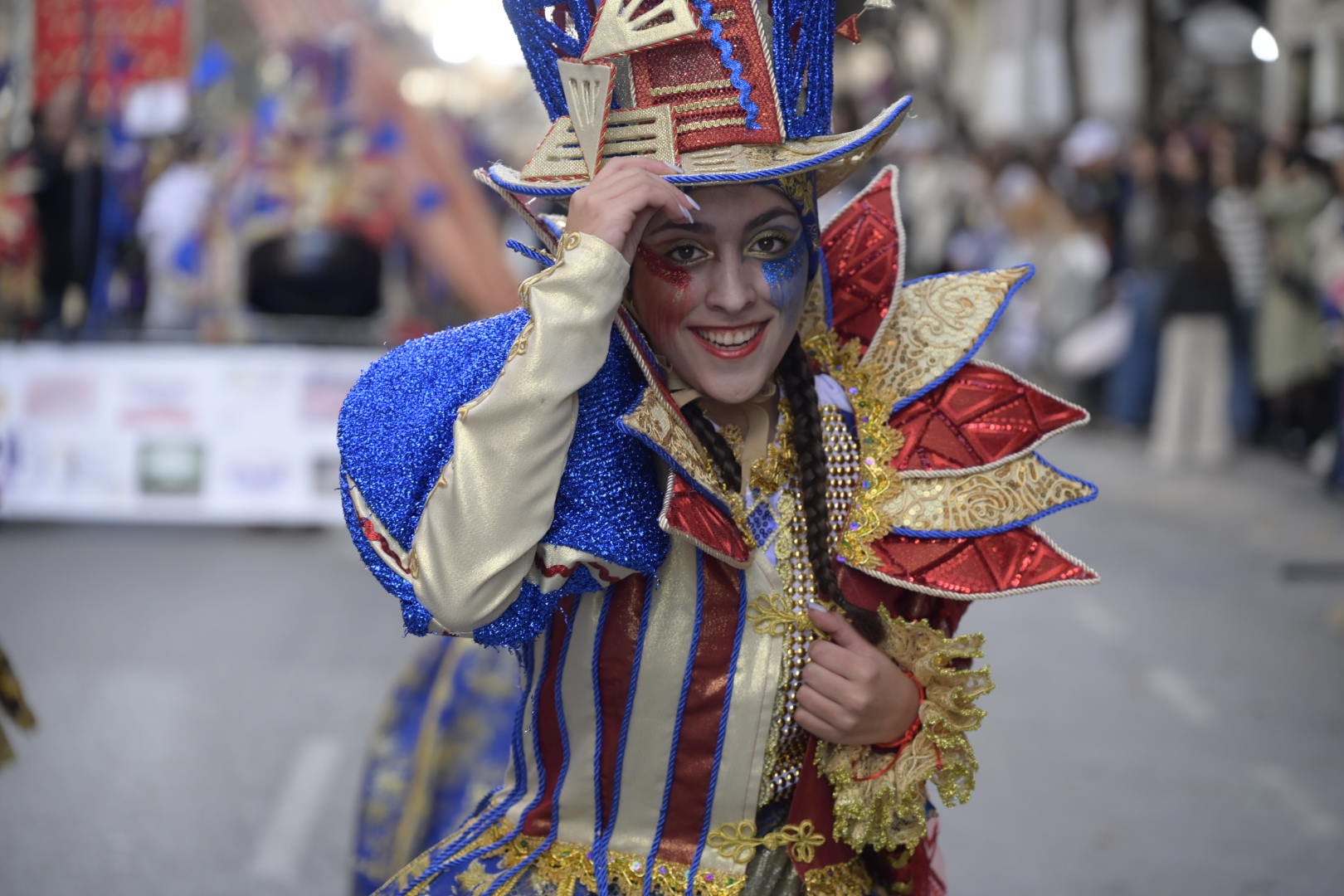 Las mejores imágenes del colorido desfile infantil del Carnaval de Badajoz 2024 (II)