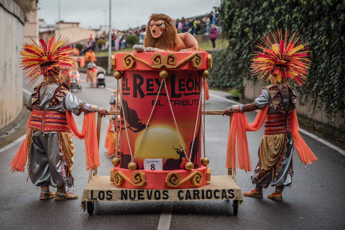 Lo mejor del desfile de comparsas del Carnaval de Mérida, en imágenes
