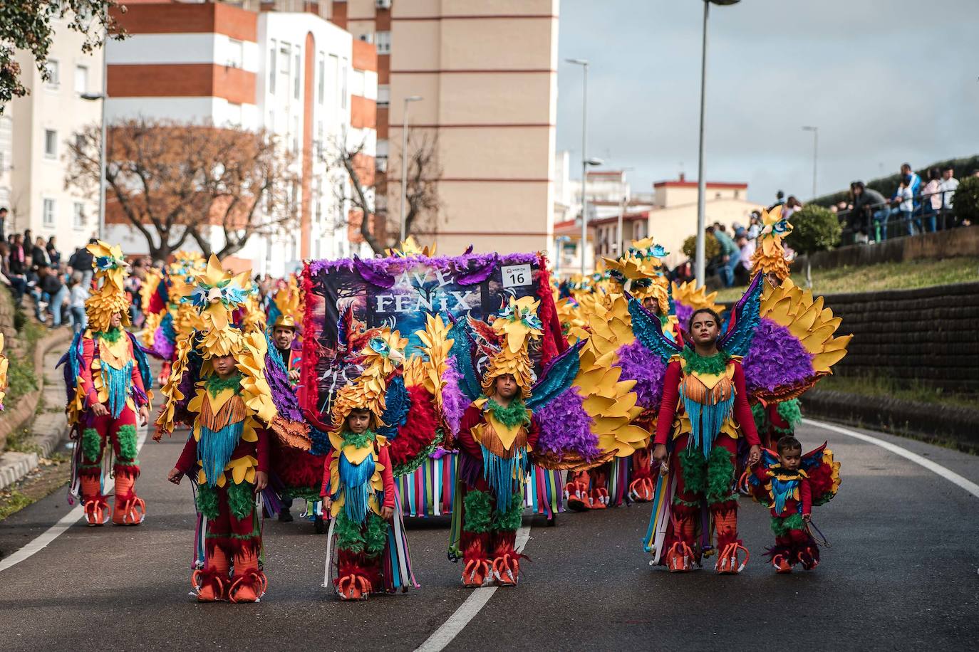 Lo mejor del desfile de comparsas del Carnaval de Mérida, en imágenes