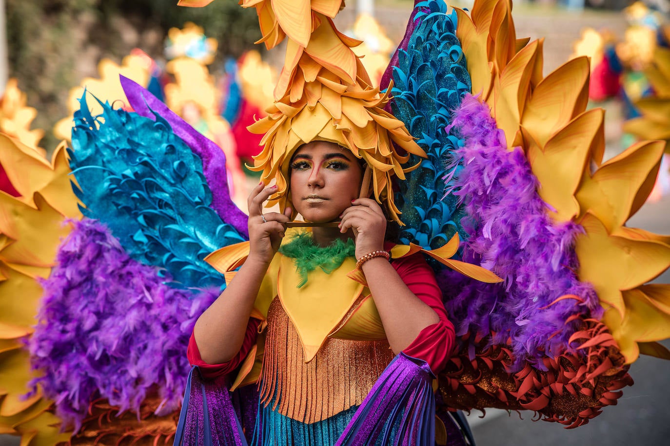 Lo mejor del desfile de comparsas del Carnaval de Mérida, en imágenes