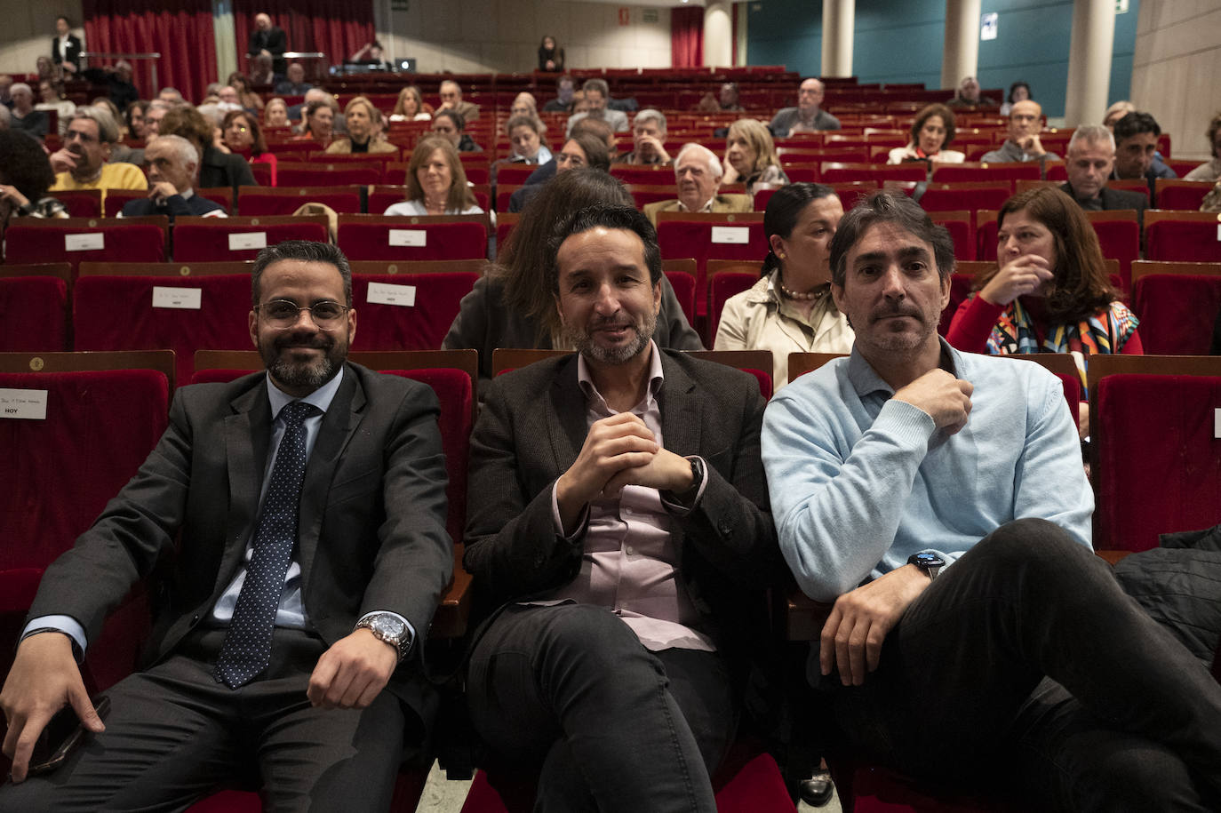 Manuel José González Andrade, Ricardo Cabezas y Luis Tirado.