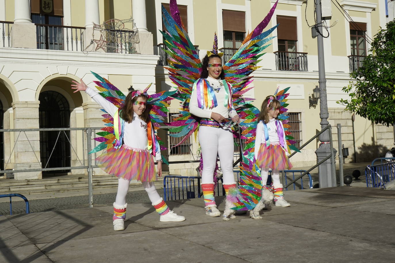 Las mejores imágenes del concurso de disfraces de mascotas del Carnaval de Badajoz